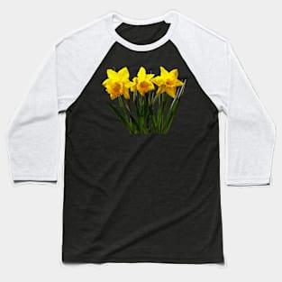 Daffodils - Daffodil Trio Baseball T-Shirt